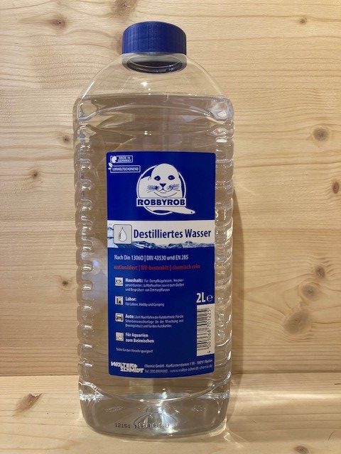 Destilliertes Wasser 2l - Brutapparat-Vermietung Stettler GmbH