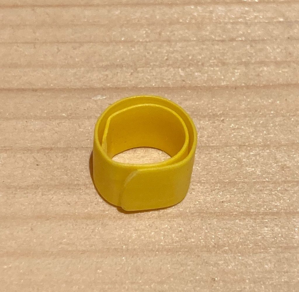 Gelb Bandring 6 mm